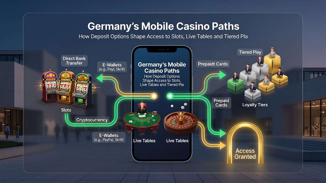 Darstellung von Live-Tisch-Interaktionen und gestaffelten Bonusstufen in mobilen deutschen Casinos