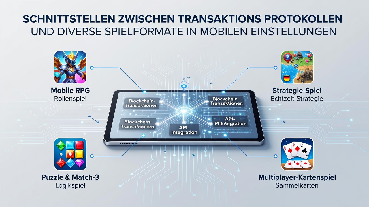 Schnittstellen mobiler Zahlungsflüsse und Spielvarianten unter Aufsicht