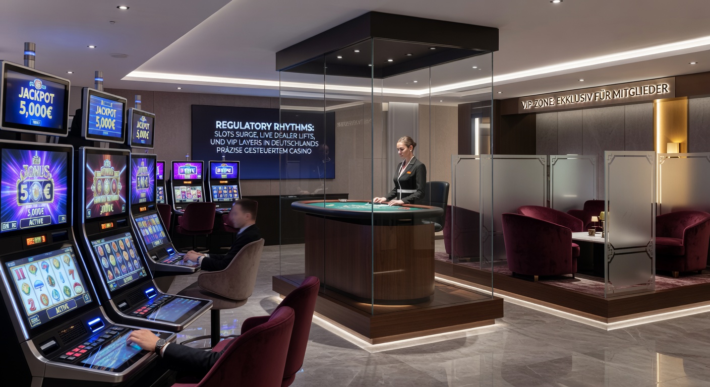 Live-Dealer-Tisch mit Roulette-Rad und VIP-Bereich in einem deutschen Online-Casino-Setting