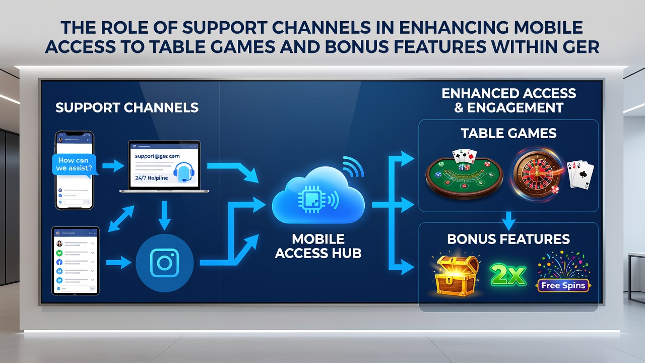 Mobile Support-Interaktionen mit Bonus- und Tischspiel-Funktionen in Deutschland